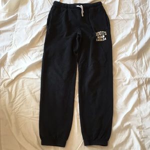 Black Roots Sweatpants Boys Size 12